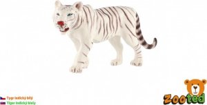 Tygr indický bílý zooted plast 14cm