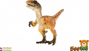 Velociraptor zooted plast 16cm