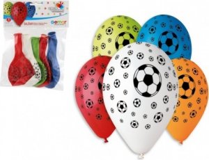 Balonek/Balonky nafukovací fotbal 12'' průměr 30cm 5ks