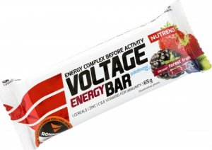 Voltage Energy Bar - 65 g, hořká čoko (kofein), hořká čoko (kofein)