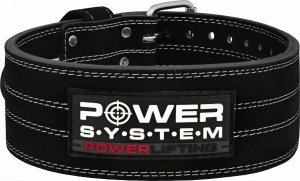 Opasek Power System Powerlifting - L - černý