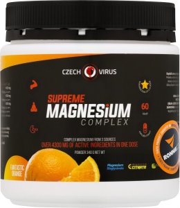Supreme Magnesium Complex, 340 g, pomeranč