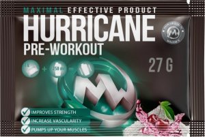 Hurricane Pre-Workout - 27 g, višeň
