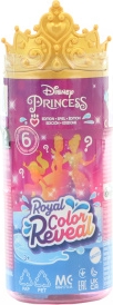 Disney Princess Color reveal Královská malá panenka HMB69 TV