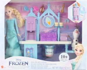 Frozen Zmrzlinový stánek s Elsou a Olafem herní set HMJ48