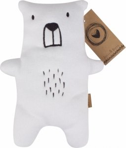 Mazlíček, hračka pro miminka Z&amp;Z Midi Bear 36 cm, bílý