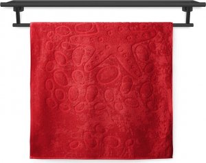 Plážová osuška GRANADA červená 104x180 cm - bavlna