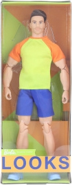 Barbie Looks Ken ve žlutém tričku HJW85