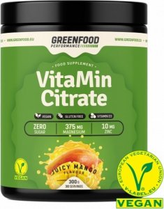 Performance nápoj VitaMin Citrate 300 g, Malina
