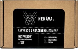 Kapsle Nespresso – Pražený ječmen bez kofeinu, 12 ks