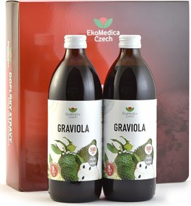Graviola - výtažek z gravioly 500 ml + 500 ml