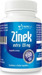 Zinek EXTRA 25 mg 100 tbl.