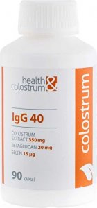 Colostrum IgG 40 (350 mg) + betaglukan + selen 90 kapslí