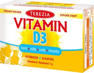 Vitamin D3 1000 IU 30 tobolek