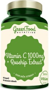 Nutrition Vitamin C 1000 + Extrakt ze šípků 60 kapslí