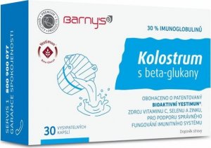 Kolostrum s beta-glukany 30 kapslí
