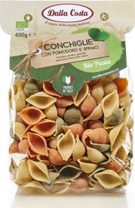 Těstoviny Tricolore Conchiglie BIO 400 g