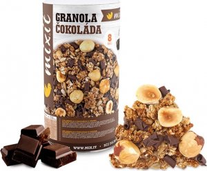 Granola z pece - Čokoláda a lískové ořechy 570 g