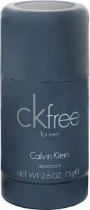 CK Free For Men - tuhý deodorant, 75 ml