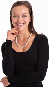 Elegantní perlový náhrdelník