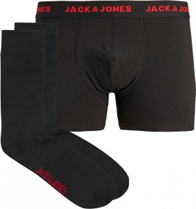 Pánská sada - boxerky a ponožky JACRON 12205034 Black, S