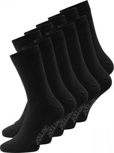 10 PACK - pánské ponožky JACJENS 12125756 Black