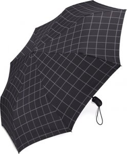 Pánský skládací deštník Gents Easymatic 58353 Check Black