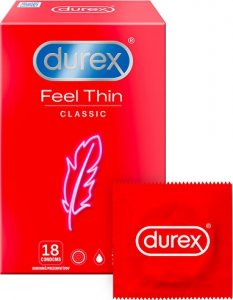 Kondomy Feel Thin Classic, 18 ks