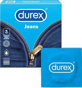 Kondomy Jeans, 3 ks