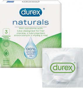 Kondomy Naturals, 3 ks