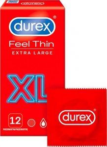 Kondomy Feel Thin XL, 12 ks