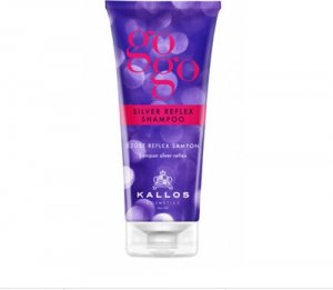 Tónovací šampon na stříbrné vlasy Gogo (Silver Reflex Shampoo) 200 ml