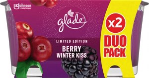 Vonná svíčka Berry Winter Kiss 2 x 129 g