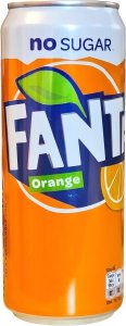 Fanta Zero Sugar - akce 10+4 zdarma, 330 ml, pomeranč (DDS: 31. 07. 2023)