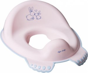 Tega Baby Adaptér, treningové sedátko na WC Eco Bunny, růžové