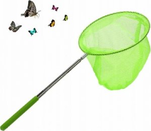 Tulimi Síťka na motýly s teleskopickou rukojetí - zelená