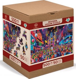 Puzzle Nový Rok 505 dílků, dřevěné