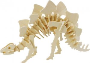 Dřevěné 3D puzzle - Stegosaurus