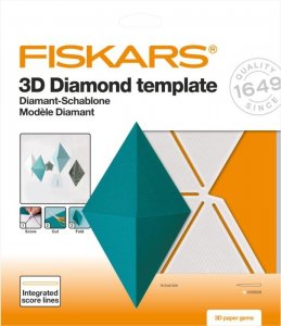 3D šablona - diamant