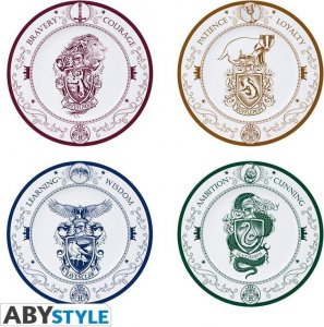 Harry Potter - Porcelánové talíře sada 4 ks