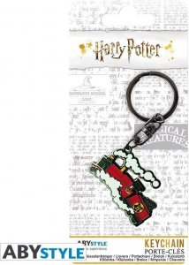 Harry Potter Kovová klíčenka - Bradavický expres