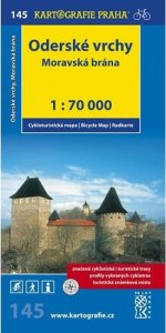 1: 70T(145)-Oderské vrchy,Moravská brána (cyklomapa)