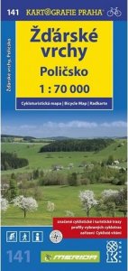 1: 70T(141)-Žďárské vrchy,Poličsko (cyklomapa)