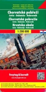 AK 7403 Chorvatské pobřeží 1:200 000