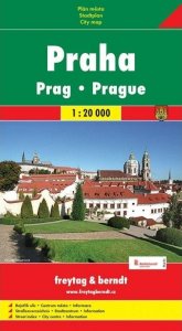 PL 221 Praha 1:20 000 měkká / plán města