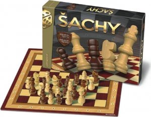 Společenská hra - Šachy dřevěné