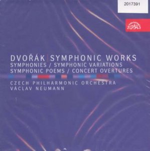 Kompletní symfonie, Symfonické básně, Symfonické variace, Koncertní předehry - 8CD (Dvořák Antonín)