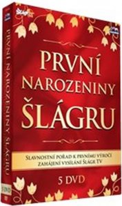 1. narozeniny Šlágr TV - 5 DVD