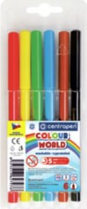 Fixy COLOUR WORLD 7550 trojboké, sada 6 barev