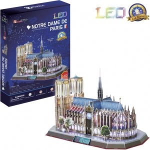 Puzzle 3D Notre Dame de Paris led/149 dílků